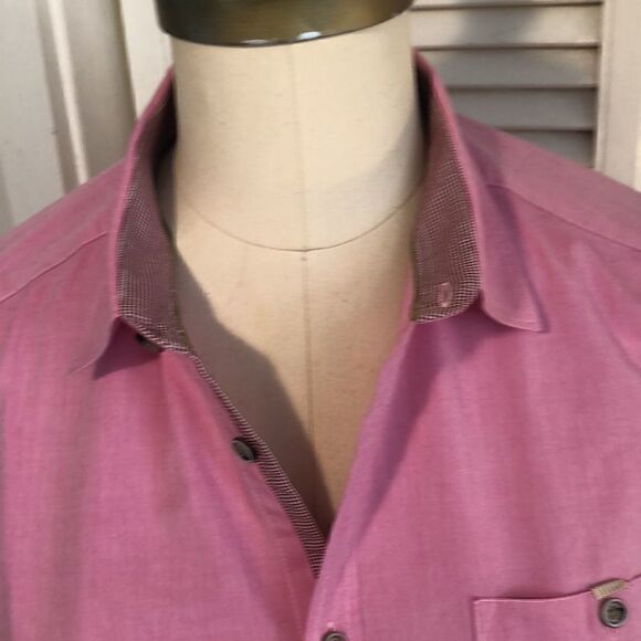 100% Cotton Cargo Shirt by Ted Baker London. - Picture 6 of 11